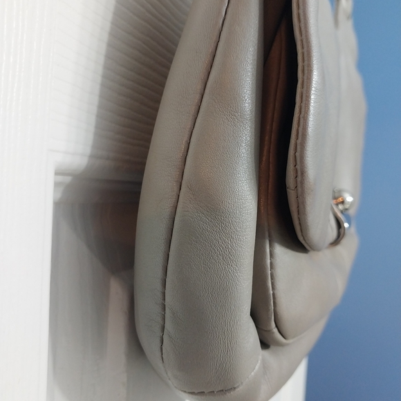 COACH Kristen Gray Leather Bag - Picture 4 of 15